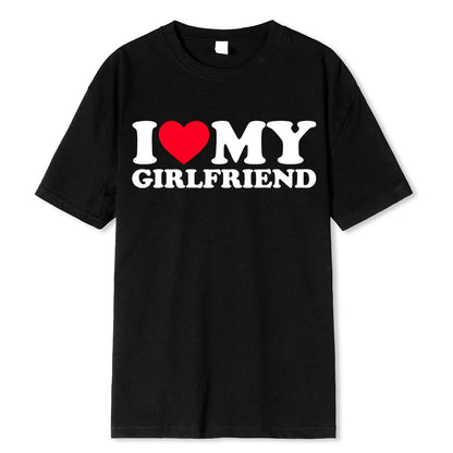 I Love My Girlfriend/Boyfriend Shirts