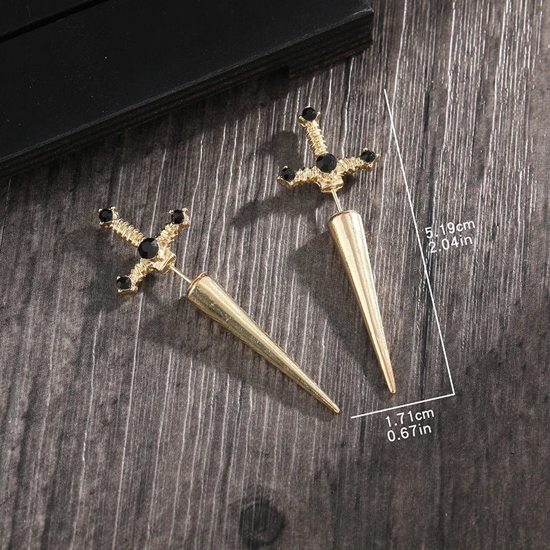 Sword Earrings