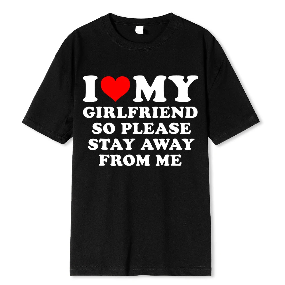 I Love My Girlfriend/Boyfriend Shirts